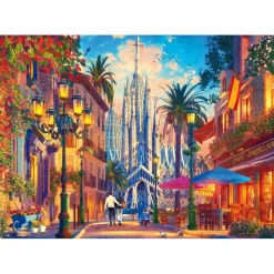 Puzzle 1000 pièces : Barcelone, Espagne - Trefl