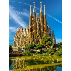 Puzzle 1000 Pièces : Basilique de la Sagrada Familia - Barcelone - EnjoyPuzzle