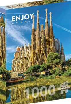 Puzzle 1000 Pièces : Basilique de la Sagrada Familia - Barcelone - EnjoyPuzzle