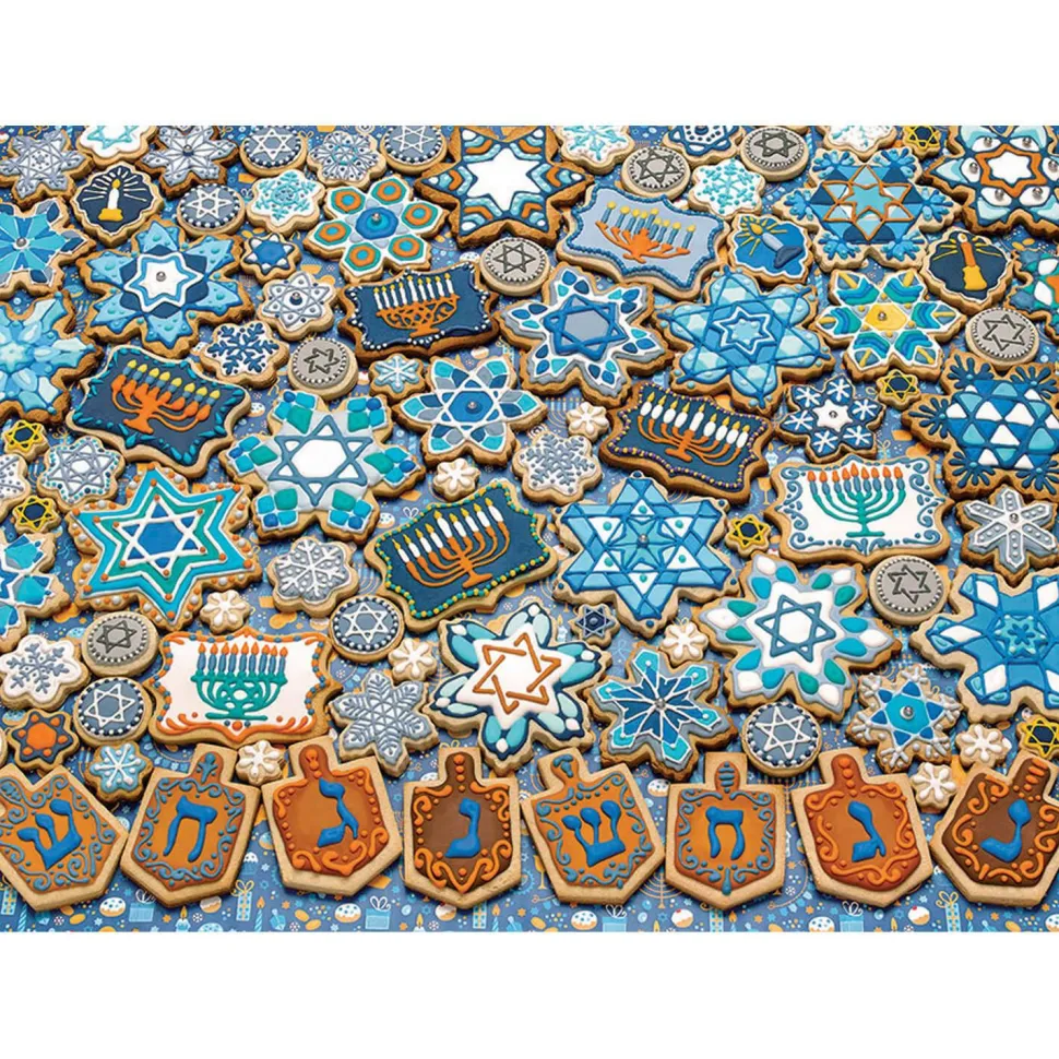 Puzzle 1000 pièces : Biscuits de Hanoucca - Cobble Hill