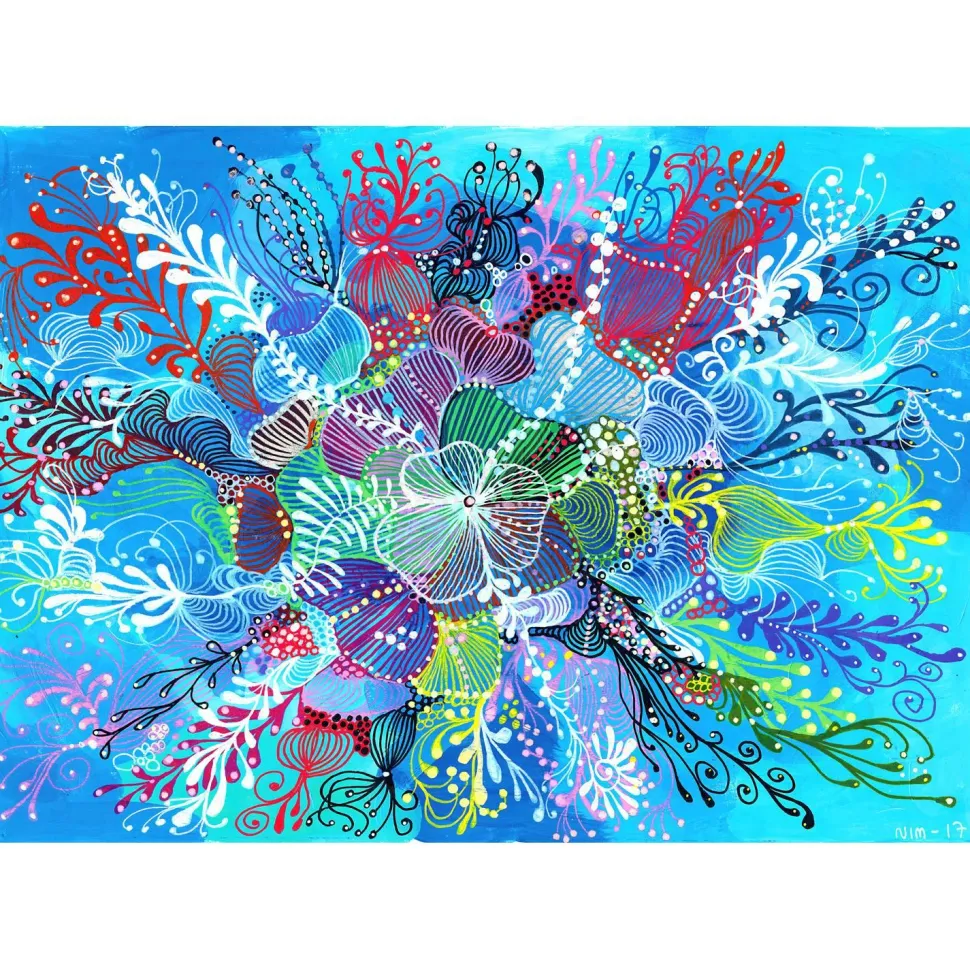Puzzle 2000 Pièces : Bleus océaniques - EnjoyPuzzle