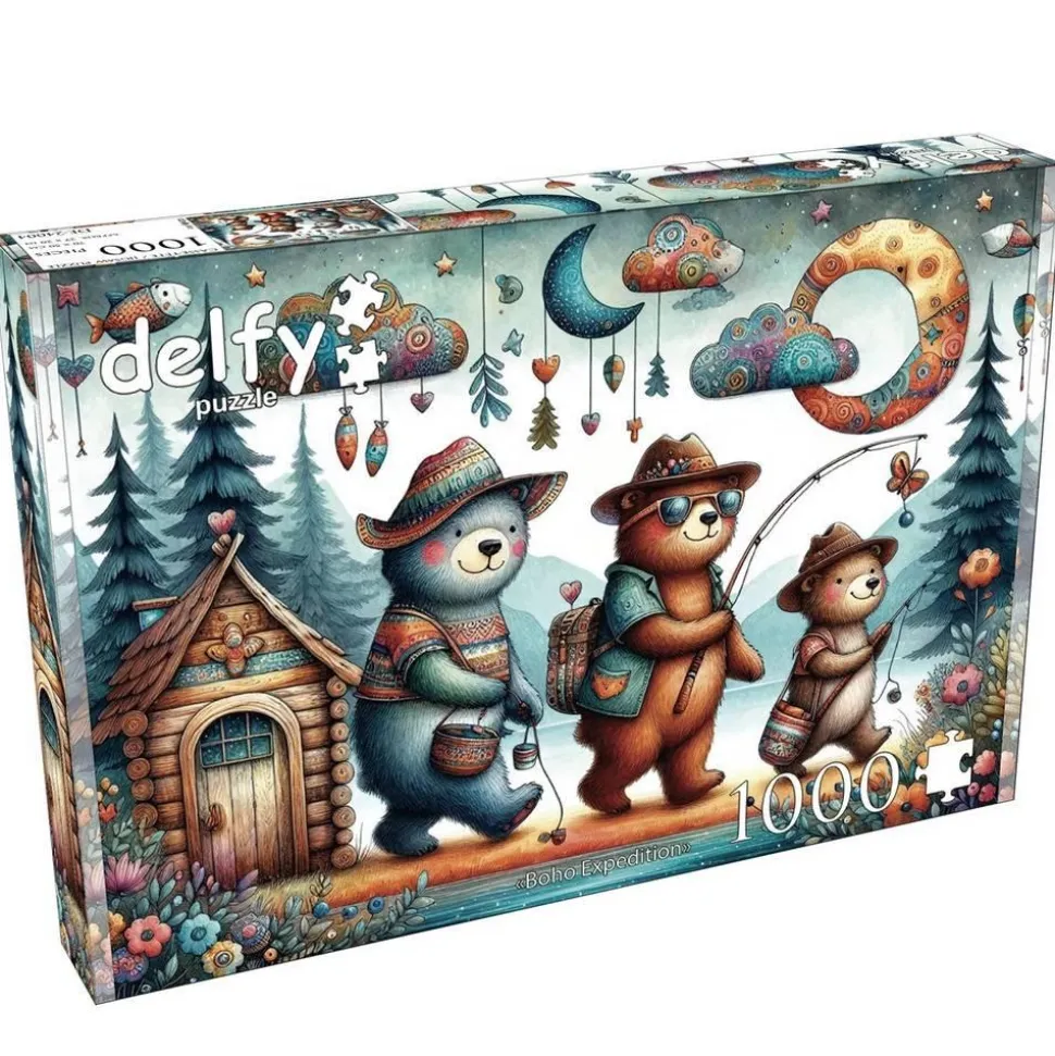 Puzzle 1000 pièces : BOHO EXPEDITION - JaCaRou