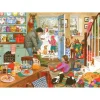 Puzzle 1000 pièces : Bonnets en laine et bottes en caoutchouc - The House Of Puzzle