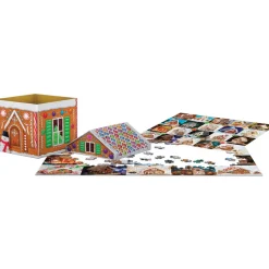 Puzzle 550 pièces : Boîte métal : Maison de pain d'épices - Eurographics