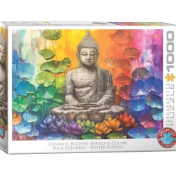 Puzzle 1000 pièces : Bouddha coloré - Eurographics