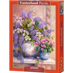 Puzzle 1500 pièces : Bouquet de lilas - Castorland