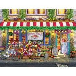 Puzzle 1000 pièces : Boutique de fleurs - Eurographics
