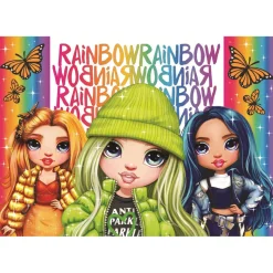 Puzzle 104 pièces : Brilliant : Rainbow High - Clementoni