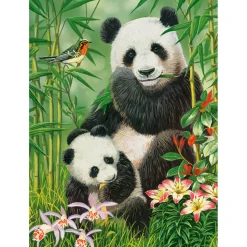 Puzzle 300 pièces : Brunch de Panda - Castorland