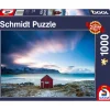 Puzzle 1000 pièces : Cabane sur la côte atlantique - Schmidt