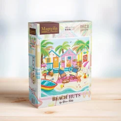 Puzzle 1023 pièces : Cabanes de plage - Édition Spéciale Olivia Gibbs - Magnolia