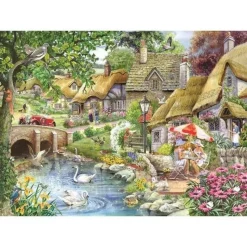 Puzzle 1000 pièces : Café du matin - The House Of Puzzle