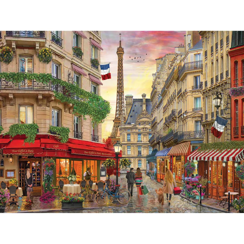 Puzzle 1500 pièces : Café Eiffel - Anatolian