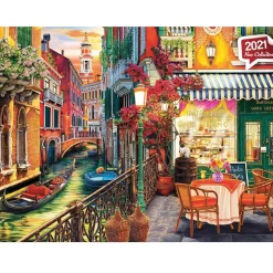 Puzzle 2000 pièces : Café Vénitien - Anatolian