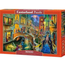 Puzzle 3000 pièces : Carnaval de Venise - Castorland