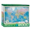 Puzzle 2000 pièces : Carte du monde - Eurographics