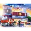 Puzzle 70 pièces : Caserne des pompiers - Castorland