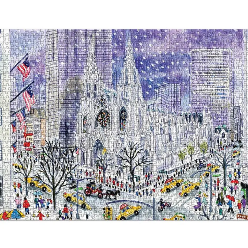 Puzzle 1000 pièces : Cathédrale St Patrick, Michael Storrings - Galison