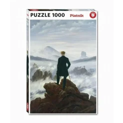 Puzzle 1000 pièces : C.d.friedrich - Le voyageur - Piatnik