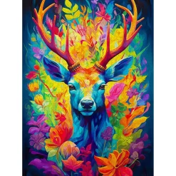 Puzzle 1000 Pièces : Cerf couronné - EnjoyPuzzle