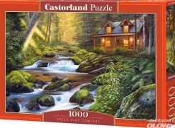 Puzzle 1000 pièces : Chalet confortable au bord du ruisseau - Castorland