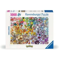 Puzzle 1000 pièces - Challenge Puzzle : Pokémon - Ravensburger