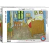 Puzzle 1000 pièces : Chambre à Arles, Van Gogh - Eurographics