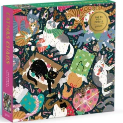 Puzzle 500 pièces : Chaos de Noël - Galison
