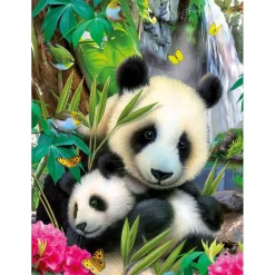 Puzzle 300 pièces - Charmant panda - Ravensburger