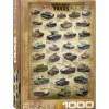 Puzzle 1000 pièces : Chars d'assaut de la Seconde Guerre Mondiale - Eurographics