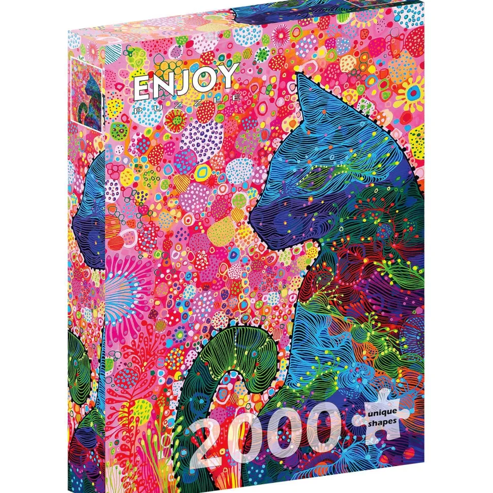 Puzzle 2000 Pièces : Chat Errant - EnjoyPuzzle