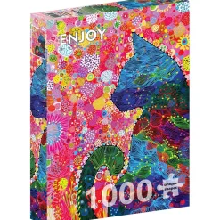Puzzle 1000 pièces : Chat errant - EnjoyPuzzle
