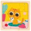 Puzzle 9 pièces : Chat Peanut - Janod