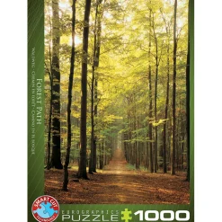 Puzzle 1000 pièces : Chemin forestier - Eurographics