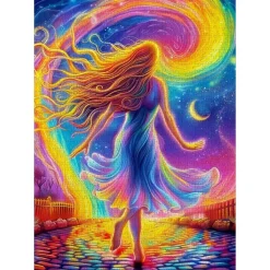 Puzzle 1000 pièces : Chemin vers mes Couleurs - EnjoyPuzzle