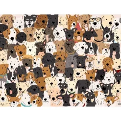 Puzzle 1000 pièces : Chiens de sauvetage - Villager Puzzles
