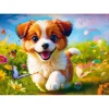 Puzzle 500 pièces : Chiot Heureux - Trefl