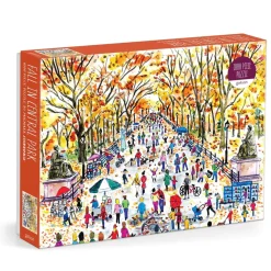 Puzzle 1000 pièces : Chute à Central Park, Michael Storrings - Galison