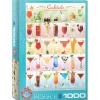 Puzzle 1000 pièces : Cocktails - Eurographics