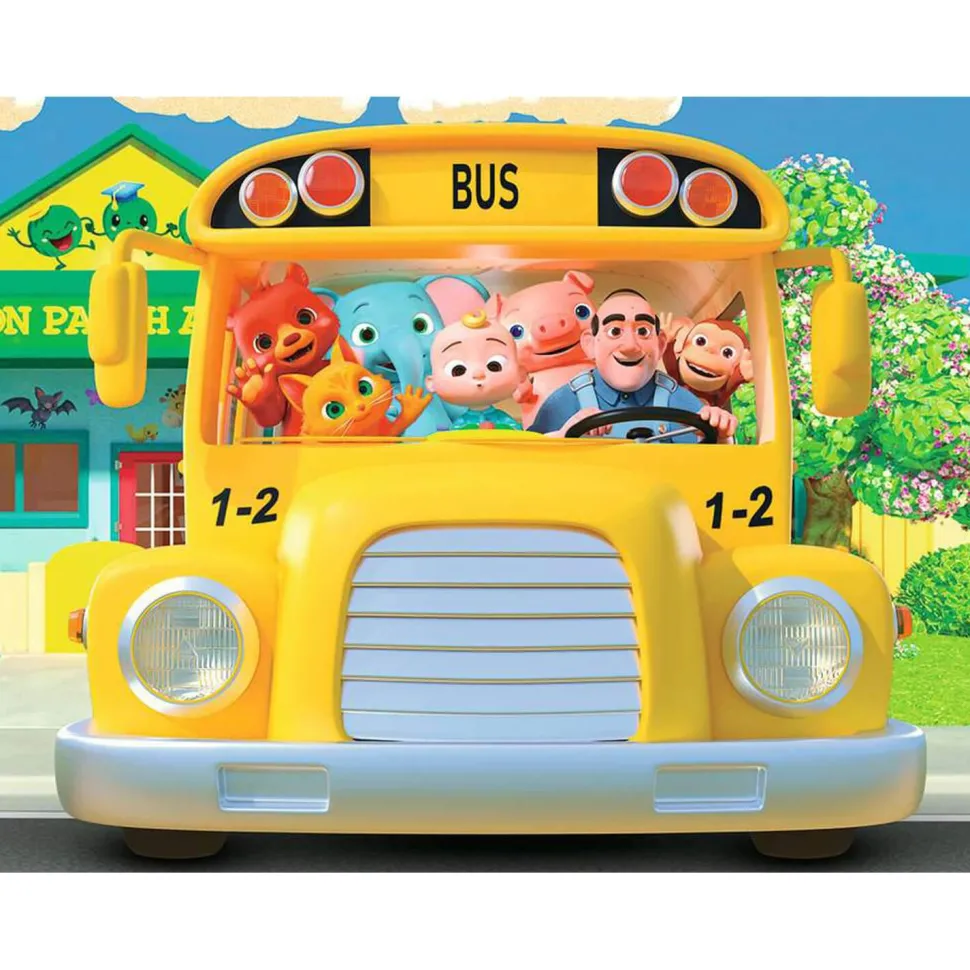 Puzzle 30 pièces : Cocomelon: Dans le bus de Cocomelon - Nathan