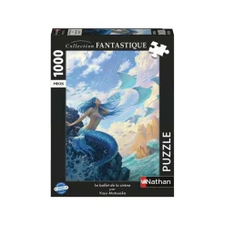 Puzzle 1000 pièces : Collection Fantastique - Le ballet de la sirène - Nathan