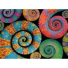 Puzzle 500 pièces : Colorboom Curly Tails - Clementoni