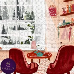 Puzzle 1000 pièces : confort cocon - Elewhite