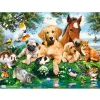 Puzzle 200 pièces : Copains d'été - Castorland