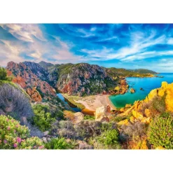 Puzzle 1500 pièces : Costa Paradiso, Sardaigne, Italie - Castorland