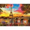 Puzzle 3000 pièces : Coucher de soleil à Paris - Educa