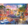 Puzzle 1000 pièces - Coucher de soleil sur Amsterdam - Ravensburger