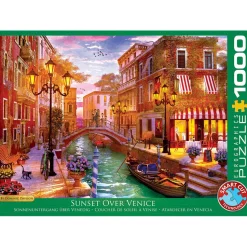Puzzle 1000 pièces : Coucher de soleil à Venise - Eurographics