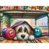 Puzzle 1000 pièces : COURAGE SOUS COUVERTURE - JaCaRou