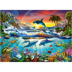 Puzzle 300 pièces : Crique paradisiaque - Castorland